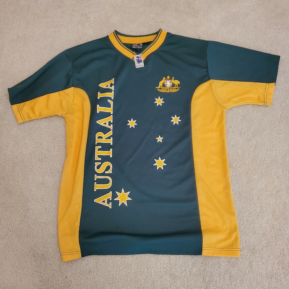 Men's Australia Soccer Shirt  2XL NWT